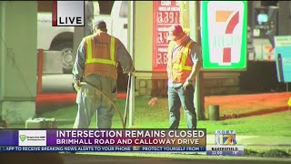 Repairs continue on gas leak at Brimhall Road and Calloway Drive