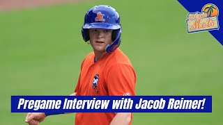 Pregame interview with Jacob Reimer! #LGM