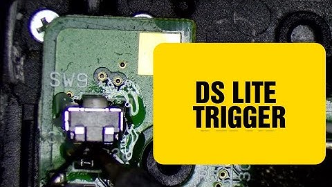 DS Lite trigger repair, the proper way.