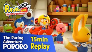 [Pororo The Racing Adventure] 15min Replay | movie clip | episode | sled