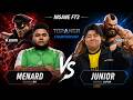 🔥 INTENSE MATCH ▰ MENARD (M.bison) vs JUNIOR (Zangief) ▰ TOPANGA Championship–Street Fighter 6 🔥