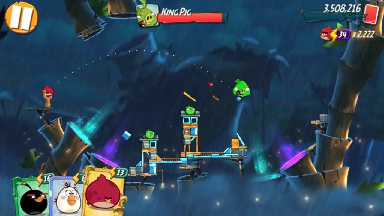 Angry Birds 2 King Pig Ferris Wheels On Level 150 (11/10/2021)