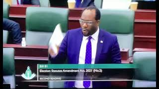 Minister Kaycee Madu - “NDP is pissed off” - Election Statutes Amendment Act - Nov 24th 2021