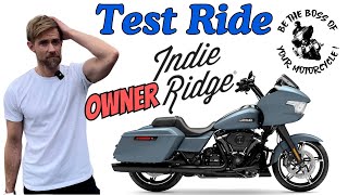 Founder & Owner Of Indie Ridge® Test Rides A Harley Davidson 2024 Road Glide - His Thoughts...