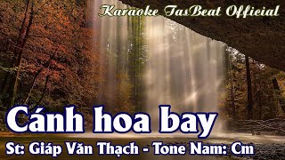 Video-Miniaturansicht von „Karaoke Cánh Hoa Bay Tone Nam | TAS BEAT“