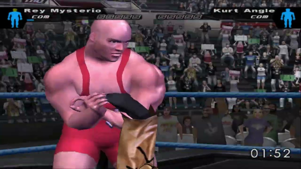 FULL Rey Mysterio VS Kurt Angel | WWE SmackDown! HCtP #Nostalgia #PS2 #wwetiktok #wwe #smackdown