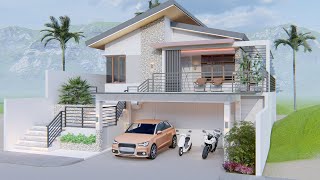 Celebrity Split Level House Design with 2 Bedrooms l 9m x 10m l 184 sqm Lot I House Design Wealth