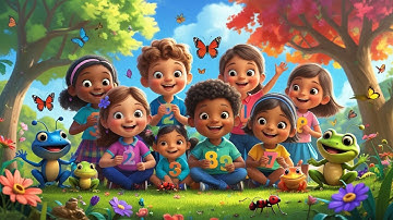 Counting Critters: A Fun Sing-Along Adventure for Kids!🎊🌿