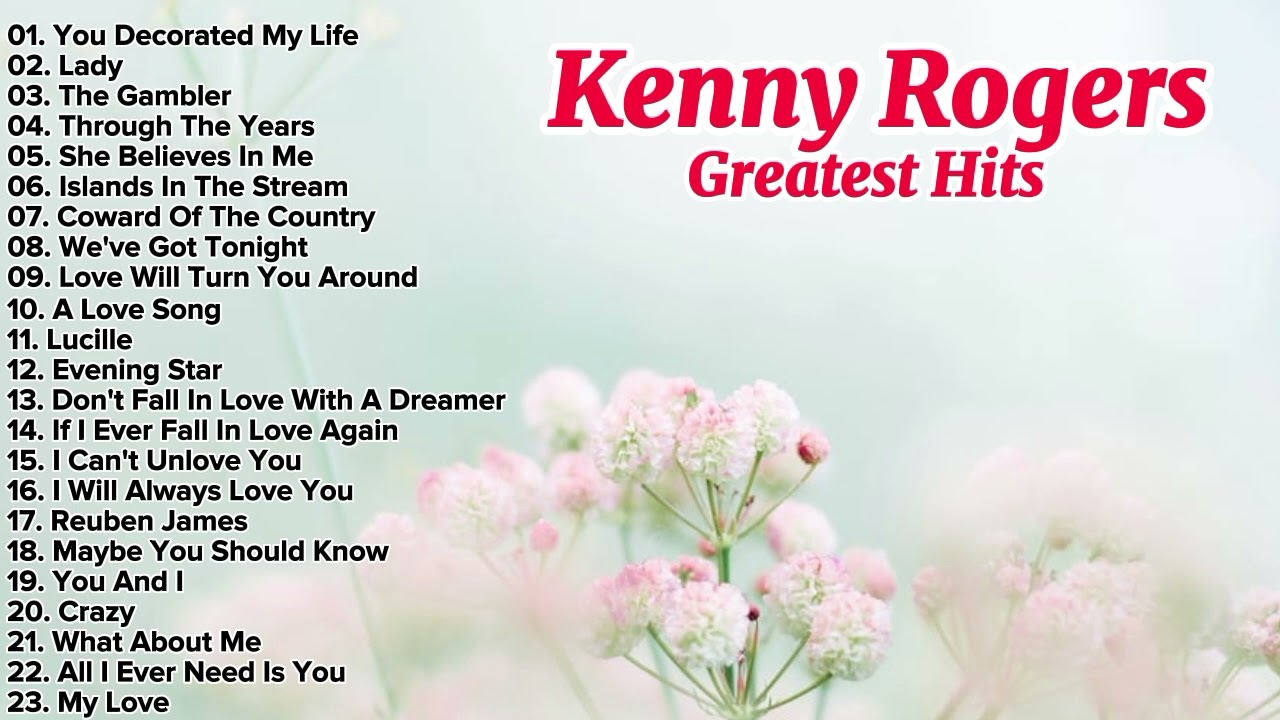 Kenny Rogers Greatest Hits | The Best of Kenny Rogers Nonstop