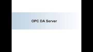 SCADA Data Gateway - OPC DA Server - SDG OV 9