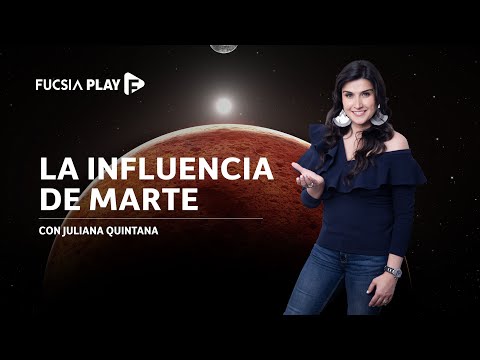 Marte rige las reacciones y la energía masculina | Juliana Quintana en Espacio Astral