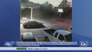 Durham man killed as he walked home from work, deputies say