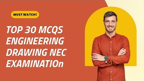 NEC Examination Engineering Drawing MCQ