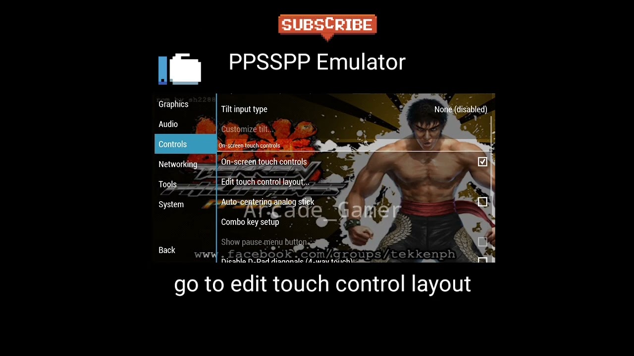 how to enable combo keys in ppsspp emulator