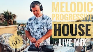 Melodic & Progressive House Mix || Alpha Theta FLX 2 || Live Set