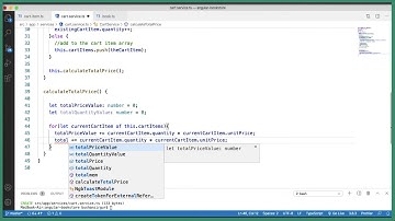 Angular 8 and Spring Boot Part 95   Calculate total price & total quantity and publish the events 20
