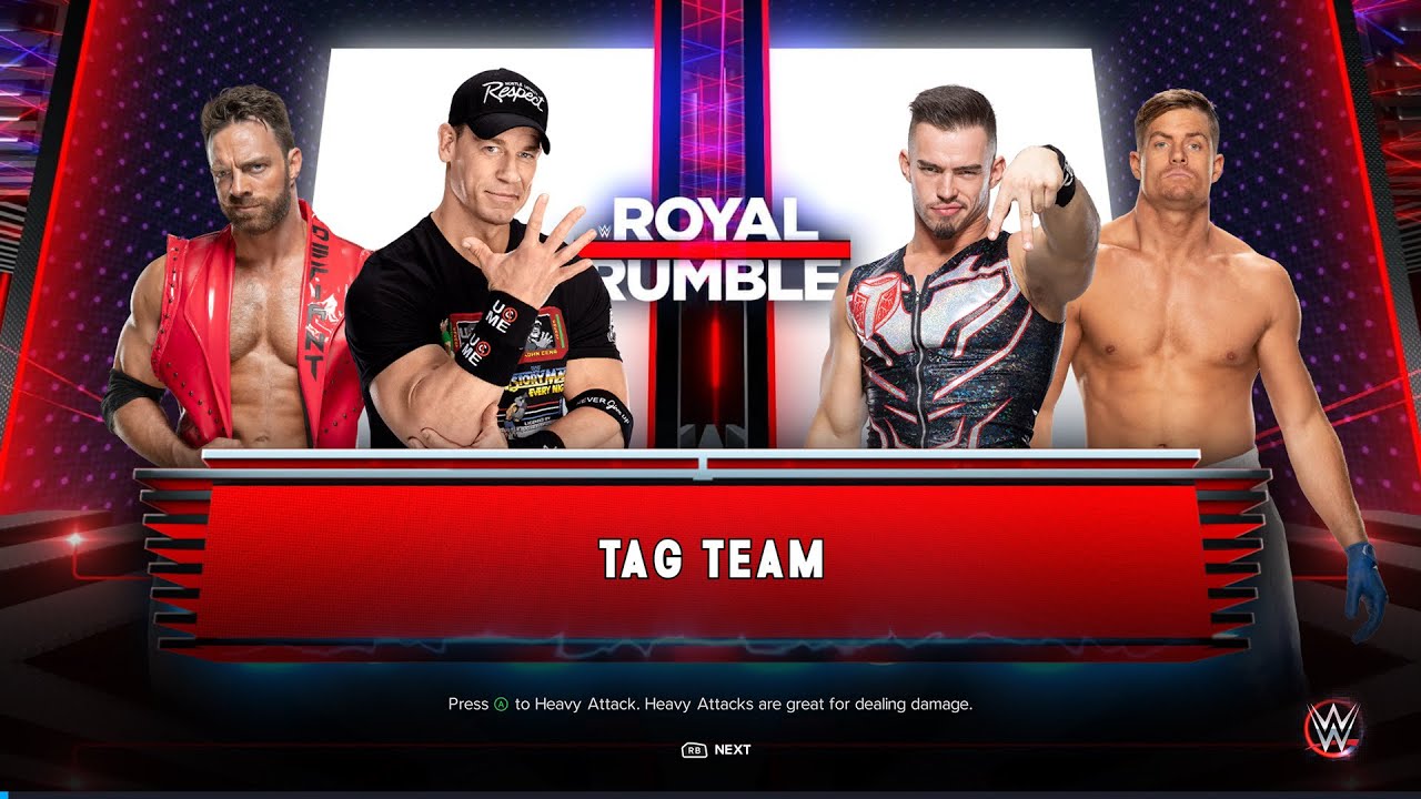Royal Rumble Tag In WWE2K23: ROYAL RUMBLE TAG TEAM MATCH! #wwe2k23 #gaming #xboxseriesx ...