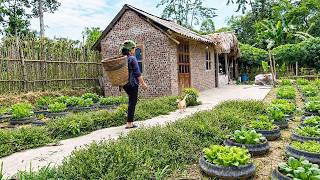 Clear weeds, plant vegetables, harvest to sell at the market, single mother & kind CEO