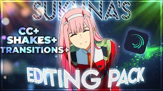 200 Subscribers special | Small Editing Pack| SHAKES,CC AND 6FT3 TRANSICTIONS AND WARP|Alight Motion