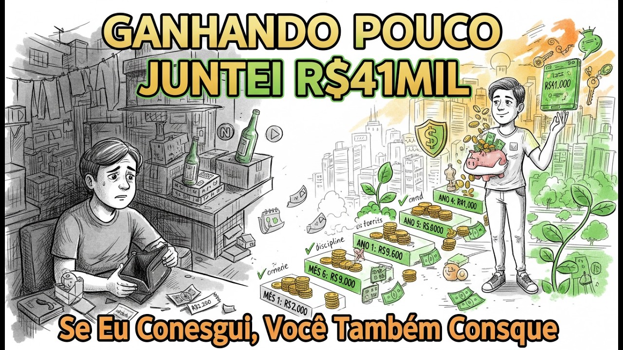 Como Juntei R$41 Mil Ganhando R$2.200: O Que Ninguém Te Conta