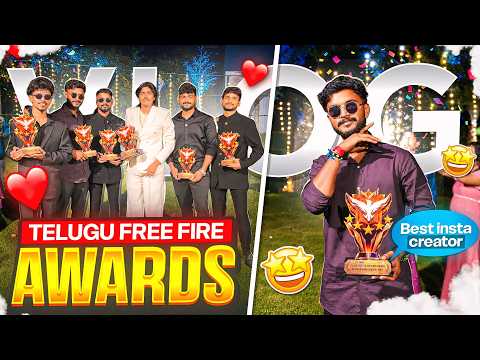 TELUGU FREE FIRE AWARDS❤️‍🔥🏆| BEST INSTA CONTENT CREATOR💥☠️#sanzzoff #telugufreefiree