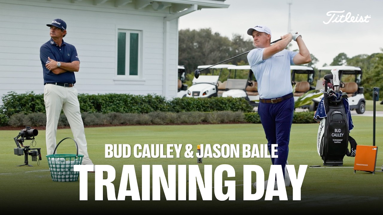 What a PGA Tour Practice Day Looks Like - Bud Cauley and Jason Baile 