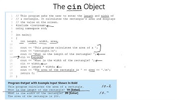 29 - cin object in c++