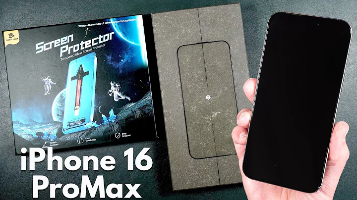 What's the BIG DEAL About MAGIC JOHN Screen Protector for iPhone 16 Pro Max -  Drop & Scratch Tests