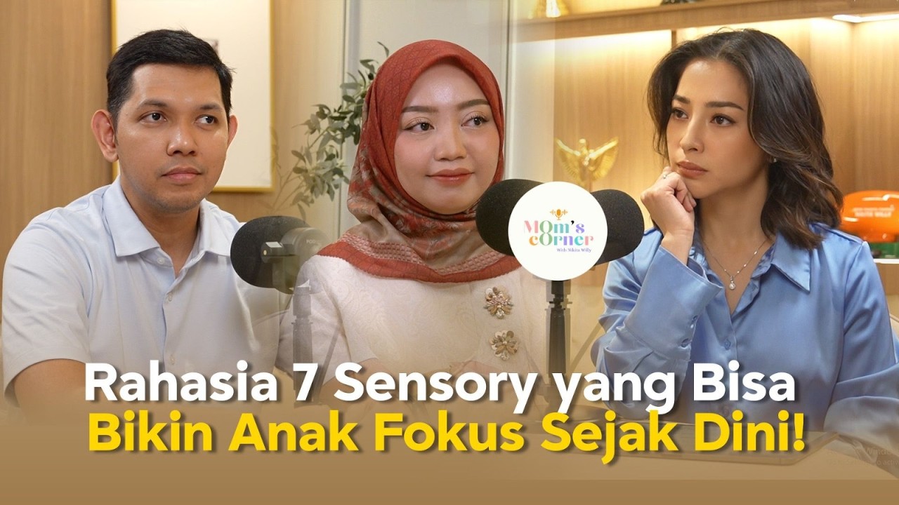 #momscorner 79 dr. Yoga Yandika, Sp.A & Novia Candra | Jangan Lewatkan Stimulasi Sensory untuk Anak!