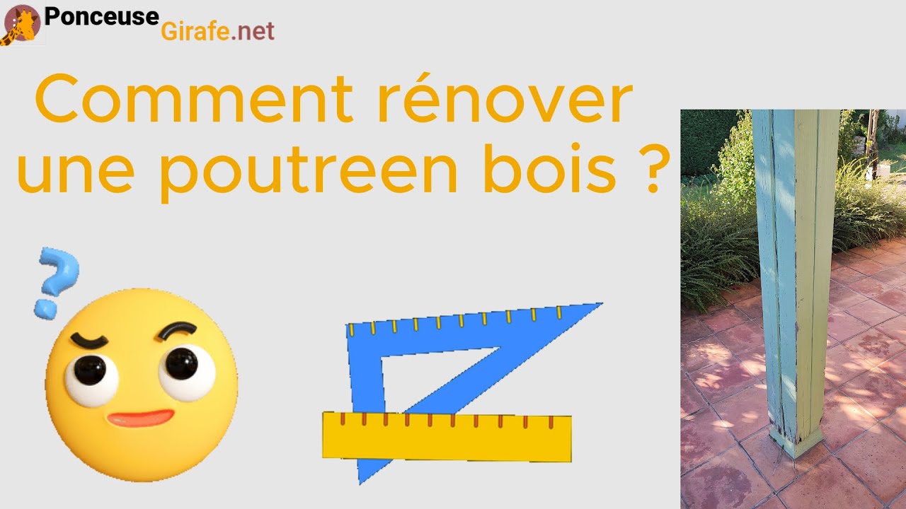 Comment rénover une poutre en bois, la rénover et la repeindre ? YouTube — free download