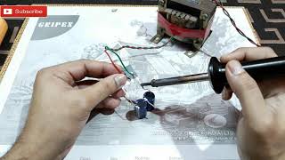 How To Make DC Dual Power Supply From A Single Supply Transformer // The technoboy