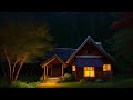 Calm Village Night Ambience | Swamp Frogs and Crickets Sound