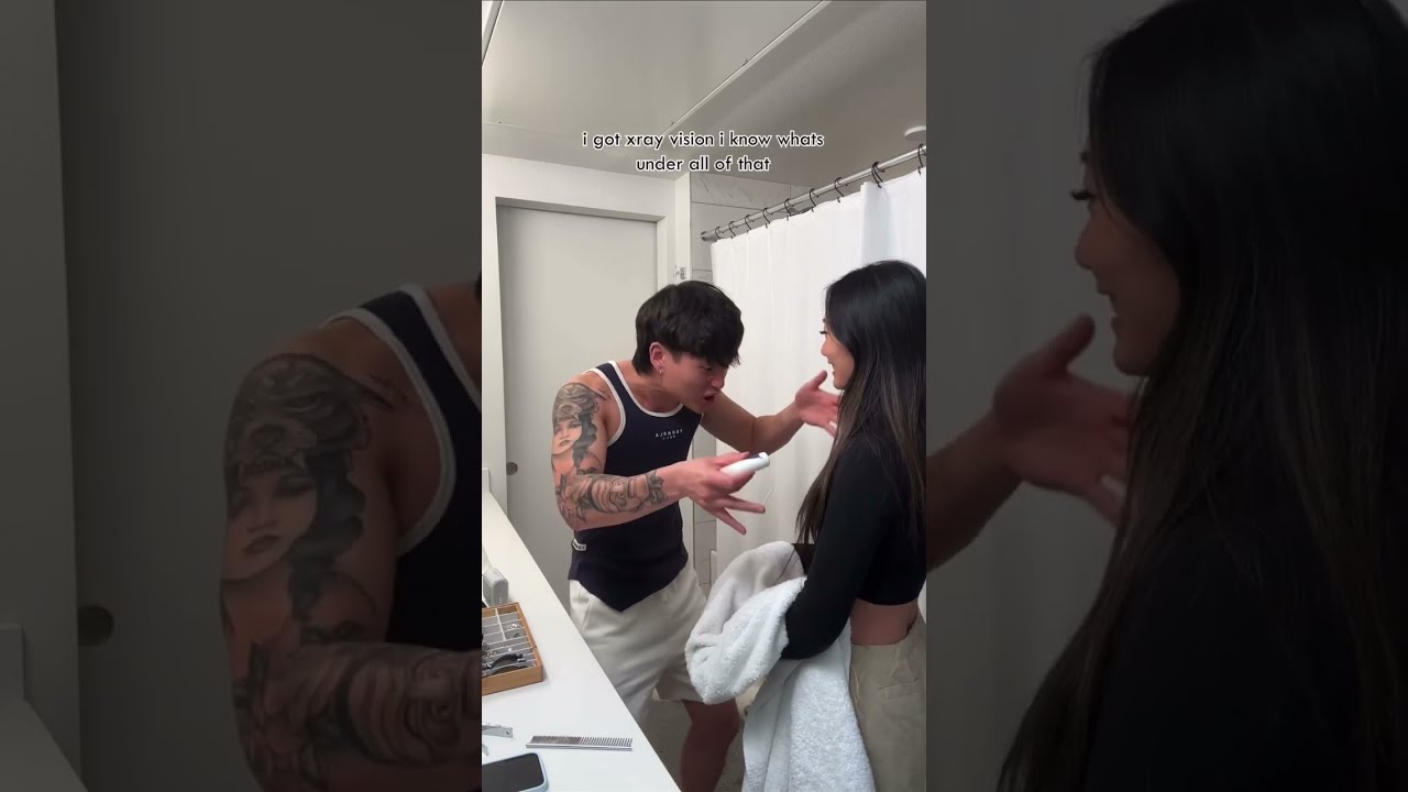 REUPLOAD Asking My Husband To Get Out So I Can Shower Couple Couplecomedy Shorts