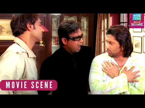 देखिये आगे मत आइये में बता रहा हु,वरना में चिल्ला दूंगी | Arshad Warsi Comedy Scenes | Movie Scenes