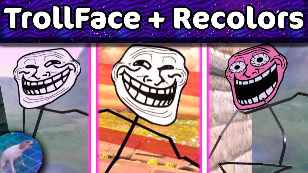 Troll Face [Super Smash Bros. Ultimate] [Mods]