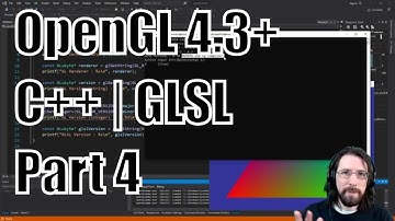 OpenGL EP 4 | Modern OpenGL (4.3+) GLSL - new Uploading Data Method, Attribute Logs