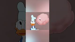 Donald Duck was just trying to be kind, but these ants tried to take advantage of his kindness.