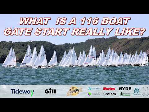 2026 Firefly UK Nationals at Tenby Day 1 - What is a 116-boat gate start really like?!