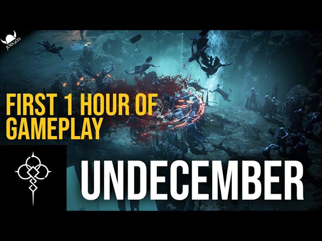 UNDECEMBER - Gameplay Video 2022 (PC) - ARPG/Hack And Slash/Co-op - First  19 Minutes 