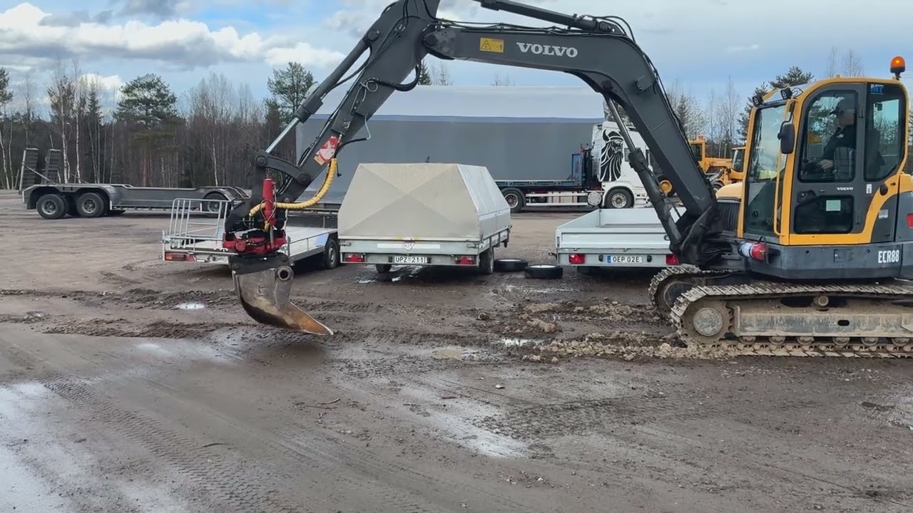 Bandgrävare Volvo ECR88
