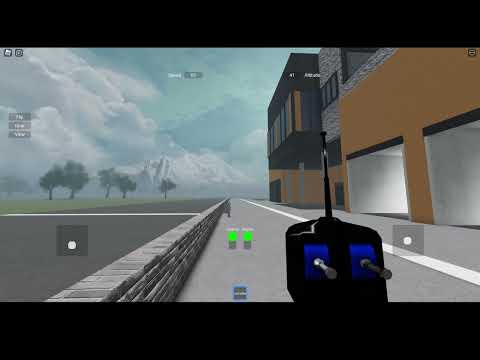 Buttering an rc plane in roblox rc park.