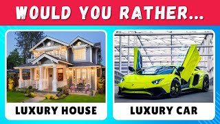 WOULD YOU RATHER...? LUXURY LIFE EDITION CHALLENGE 💎💸💰 by Trivia Daily Challenge  89 views 3 days ago 4 minutes, 17 seconds