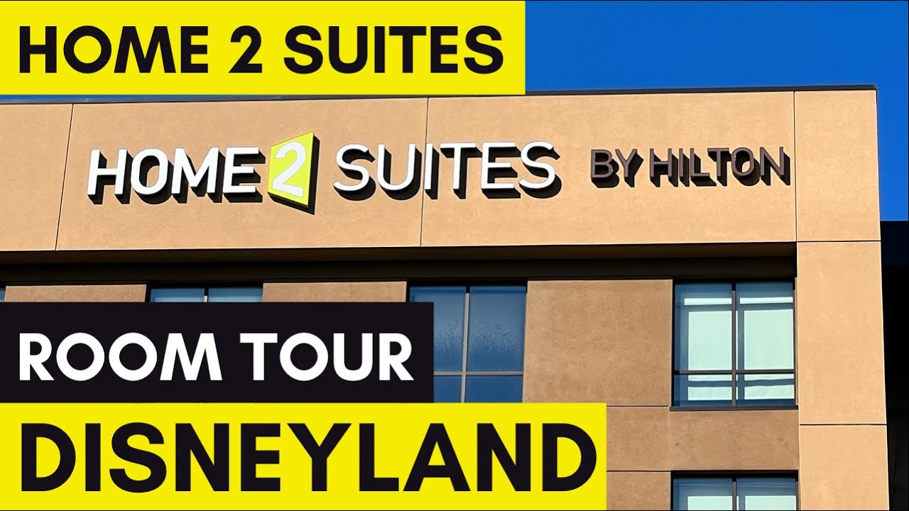 Home2 Suites by Hilton Anaheim Resort Room Tour | Disneyland
