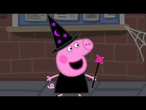 Be A Bit Scary Song 👻 Halloween Songs 🎃 Halloween Cartoons for Kids 🧡 Peppa Pig at Halloween