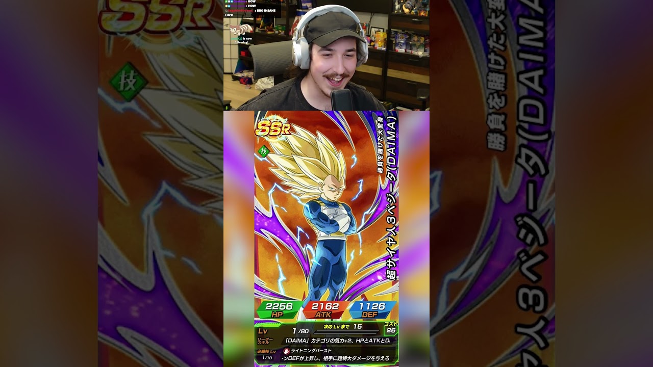 My Luck Turned around for this LR SSJ3 Vegeta Pull 😭 in Dokkan Battle 