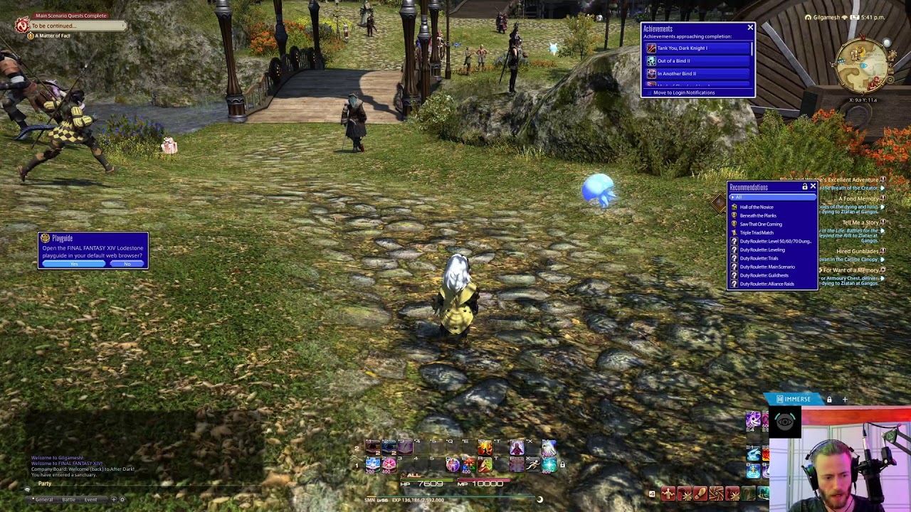 FINAL FANTASY XIV Spatial Audio Stream!