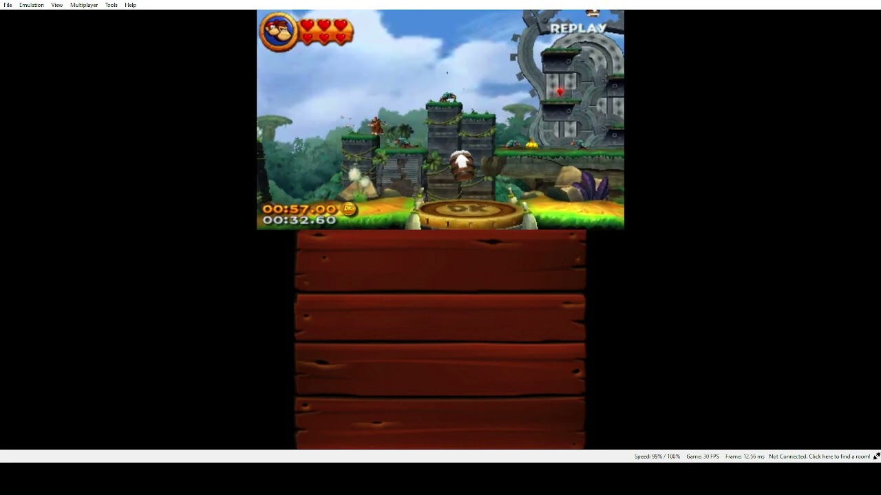 DKCR3D: 1-1 Jungle Hijinx New Mode 49.94 (TAS)