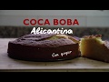 Receta Coca Boba Alicantina, tipo bizcocho de yogur