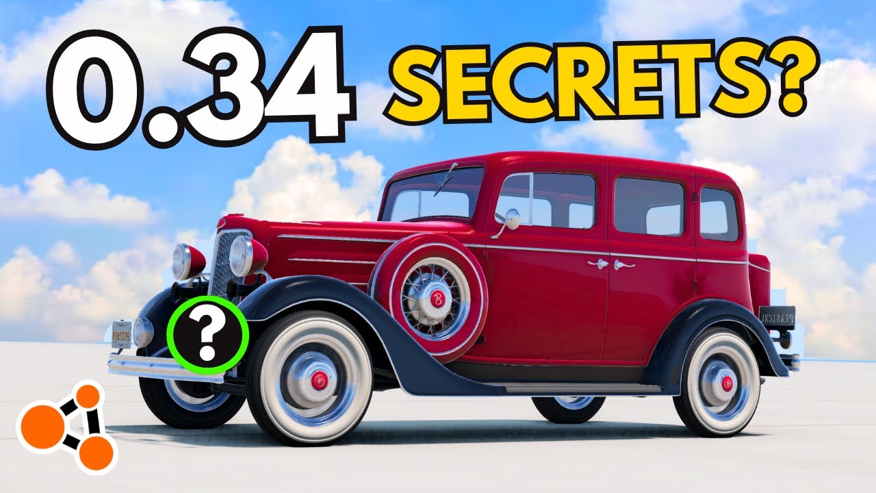 DETAILS YOU MISSED in BeamNG 0.34