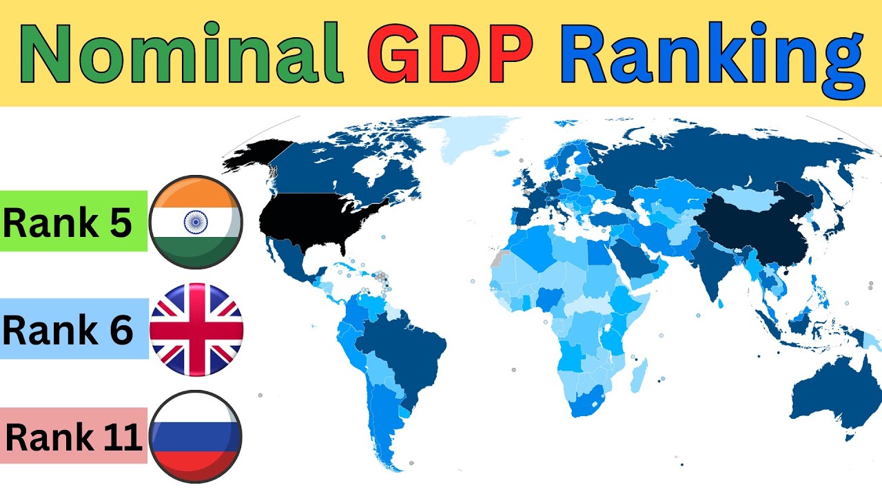 Top 50 Economies In The World | Nominal GDP | IMF - YouTube